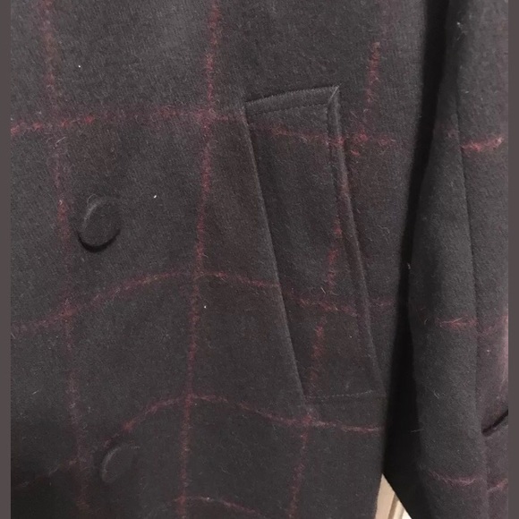 ERDEM x H&M MEN'S BLUE CHECKED COAT UK38/ EUR48 - Picture 7 of 8